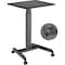 Kantek Mobile Height Adjustable Sit to Stand, Black STS300B - alternate 6